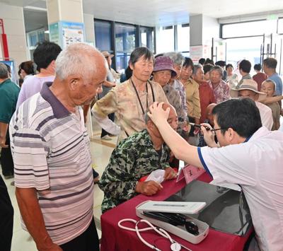 省衛生健康委“健康社區行”走進宿州市埇橋區朱仙莊鎮，打通健康服務“最后一公里”
